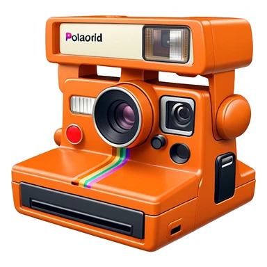 Polaroid 637 Spice Cam camera sticker