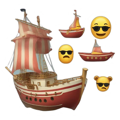 le bateau le Vogue Merry one piece sticker