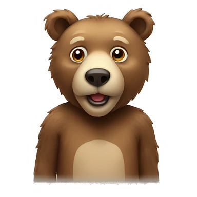 Lovely bear sticker