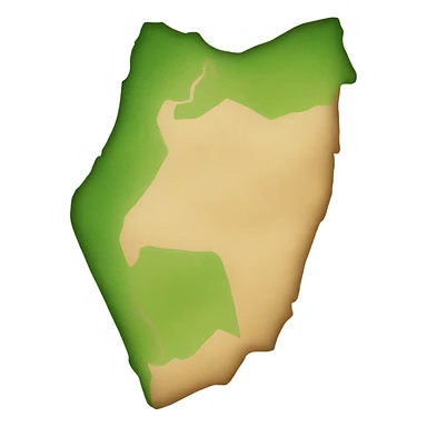 Israel map sticker