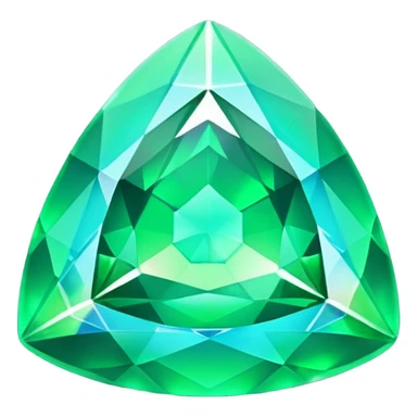 a radioactive gem emoji sticker