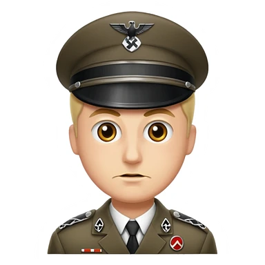 Nazi sembolü insan olmadan sticker