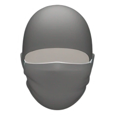 facemask only sticker