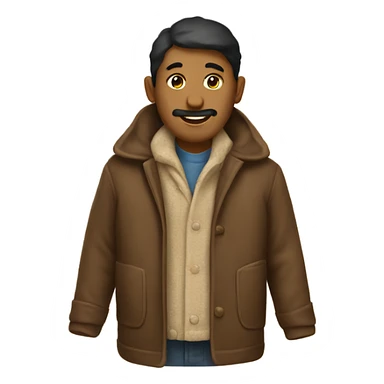 A book wearing a coat sticker