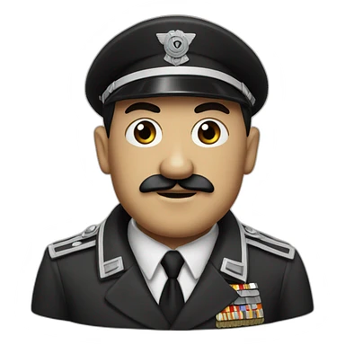 Definitely not Adolf Hitler sticker