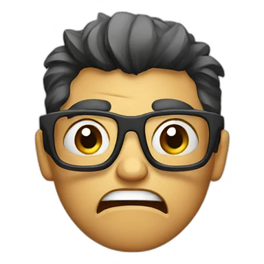 angry graphic designer sticker