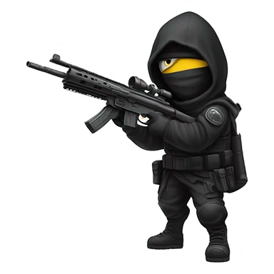 Ninja sniper sticker
