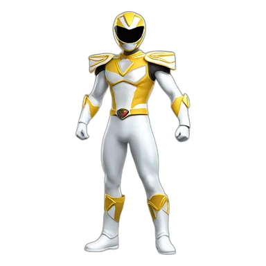 light Power ranger full body sticker