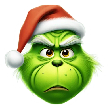 Grinch sticker