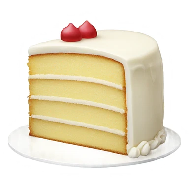 vanilla cake sticker
