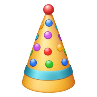 a Birthday hat sticker