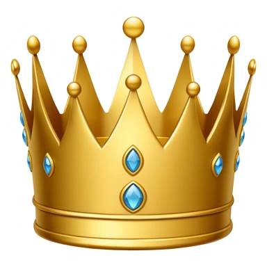 animated crown emoji sticker