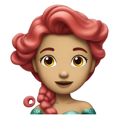 little mermaid sticker