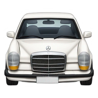 mercedes car sticker
