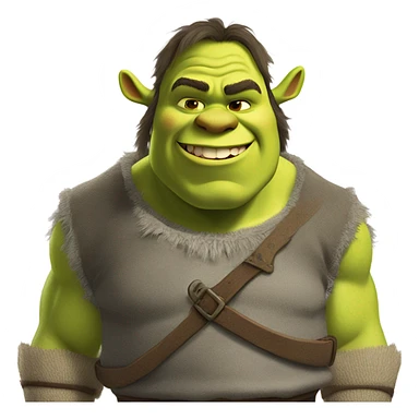 shrek and osel  sticker