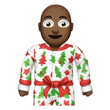 christmas pajamas sticker