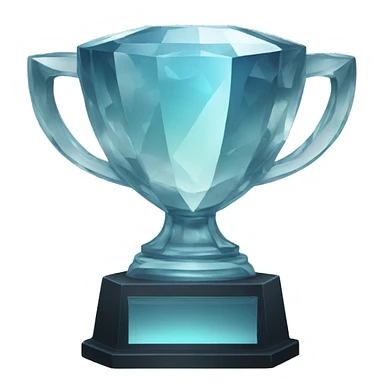 crystal trophy sticker