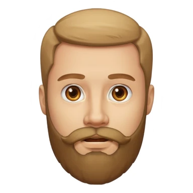 Includes only beard sticker