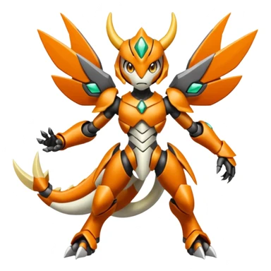 Meloetta-Wargreymon-Pokémon-Digimon-Fakémon-fusion-hybrid-creature sticker