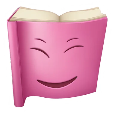 Libro de color rosado  sticker