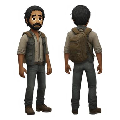 Joël the last of us sticker