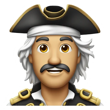 Funny Pirate sticker
