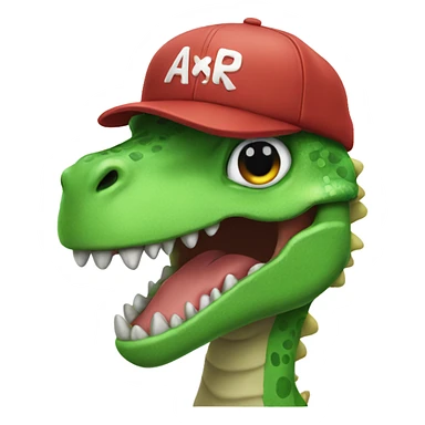 Cap-saurus rex sticker