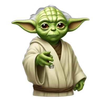 Yoda bière sticker