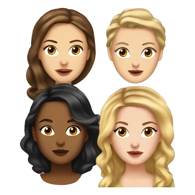 Blair and Serena gossip girl sticker