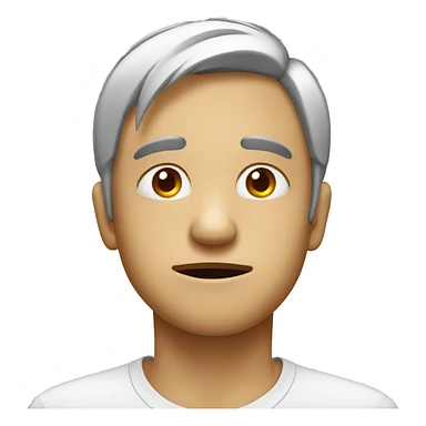 face with tears sticker