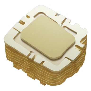 computer chip that looks like a potato chip sticker