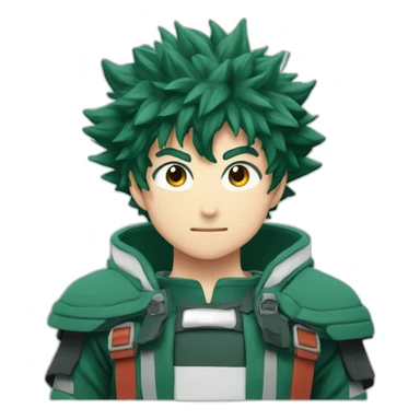 Izuku midorya sticker