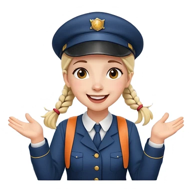 A girly looking train sticker