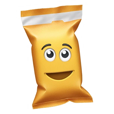 open chip bag sticker