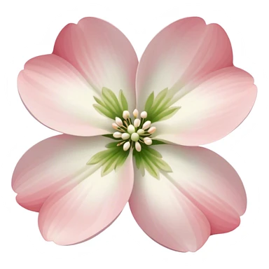 dogwood flower  sticker