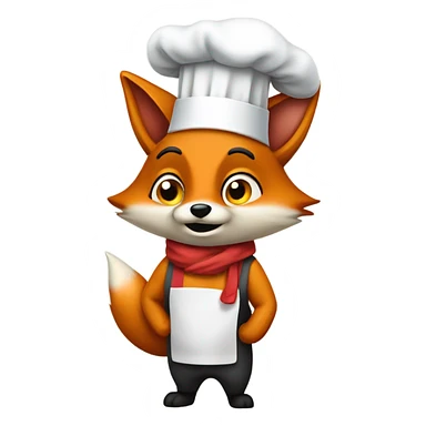 Fox Chef sticker