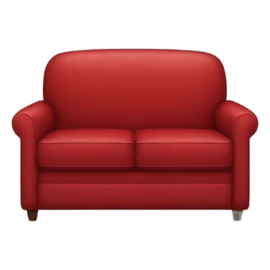 red couch sticker