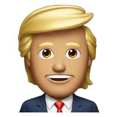 Pastèque Donald Trump sticker