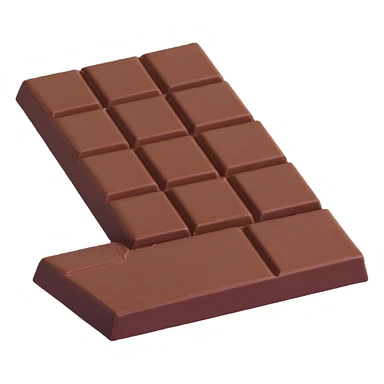 chocolate bar sticker