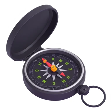 military tactical compass sticker