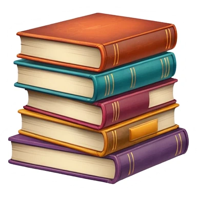 Stack of Books
 sticker