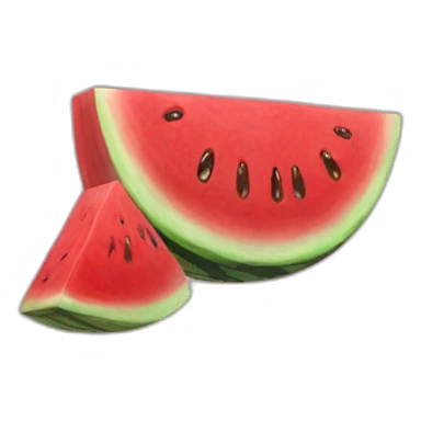 eaten watermelon sticker