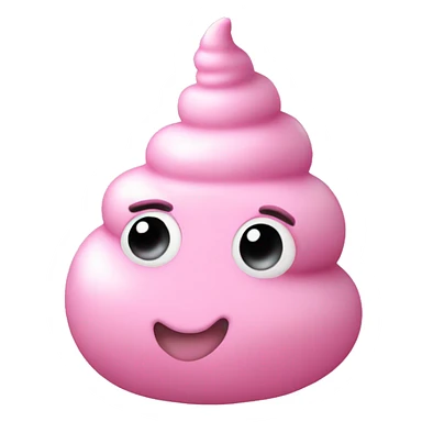 light pink unicorn poop sticker