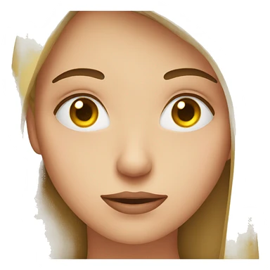 person rolling her eyes sticker