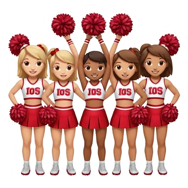 Cheer squad sticker