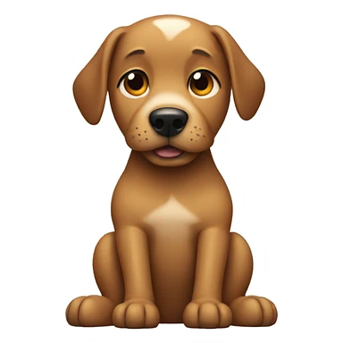 Dog with nails sticker