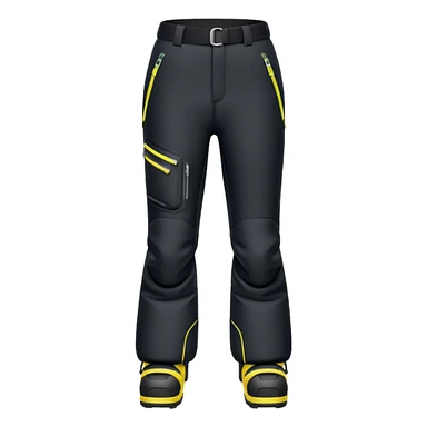 ski pants cloth sticker