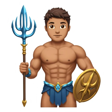 atlantis man OF THE SEA sticker