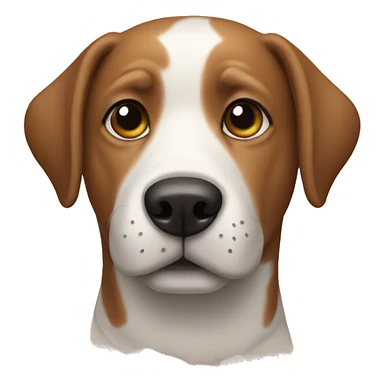 Dog con una persona sticker