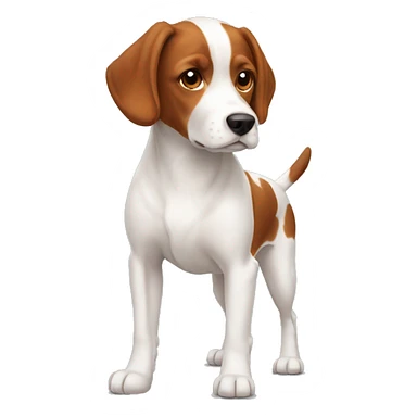 Brittany Dog Breed Full Body sticker
